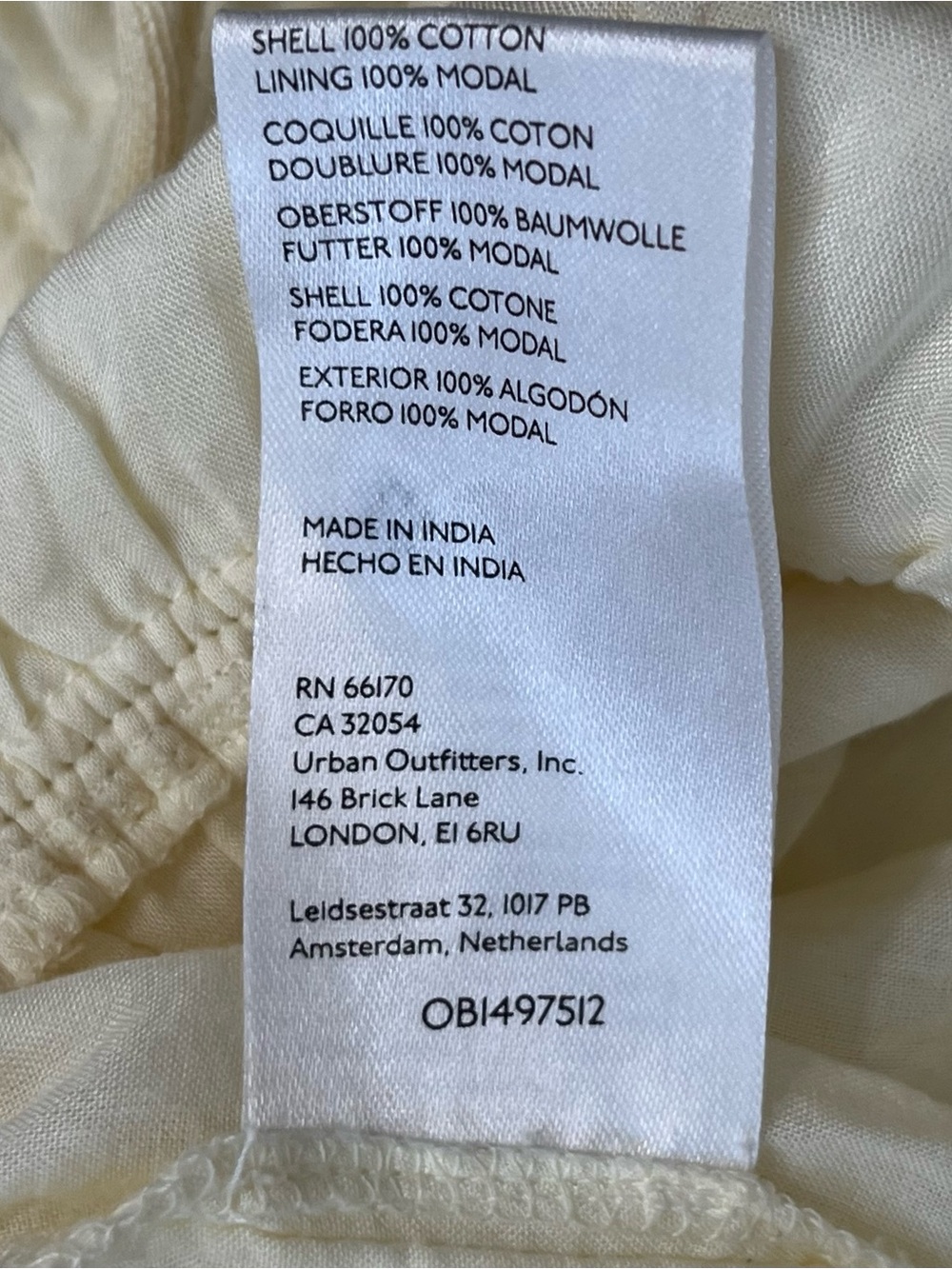 Urban Outfitters Boho Butter Yellow Sand Babe Cotton Gauze Jumpsuit. Small - Picture 8 of 9